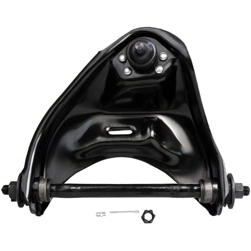 Image of Detroit Axle - 2WD Front End Control Arms Kit for Chevy Blazer S10 GMC Jimmy S15 Sonoma 2 Upper Control Arms w /Ball Joints 4 Inner & Outer Tie Rod End Links Replacement - 6pc Set