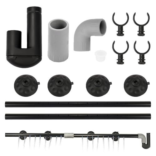 HCLSY Aquarium Spray Bar Kit AHGA234 - Compatible with Hagen Fluval 06 & 07 Series Canister Filters, Optimize Water Flow, Aquarium Water Inlet Outlet Tube Kit for Freshwater/Saltwater Aquariums
