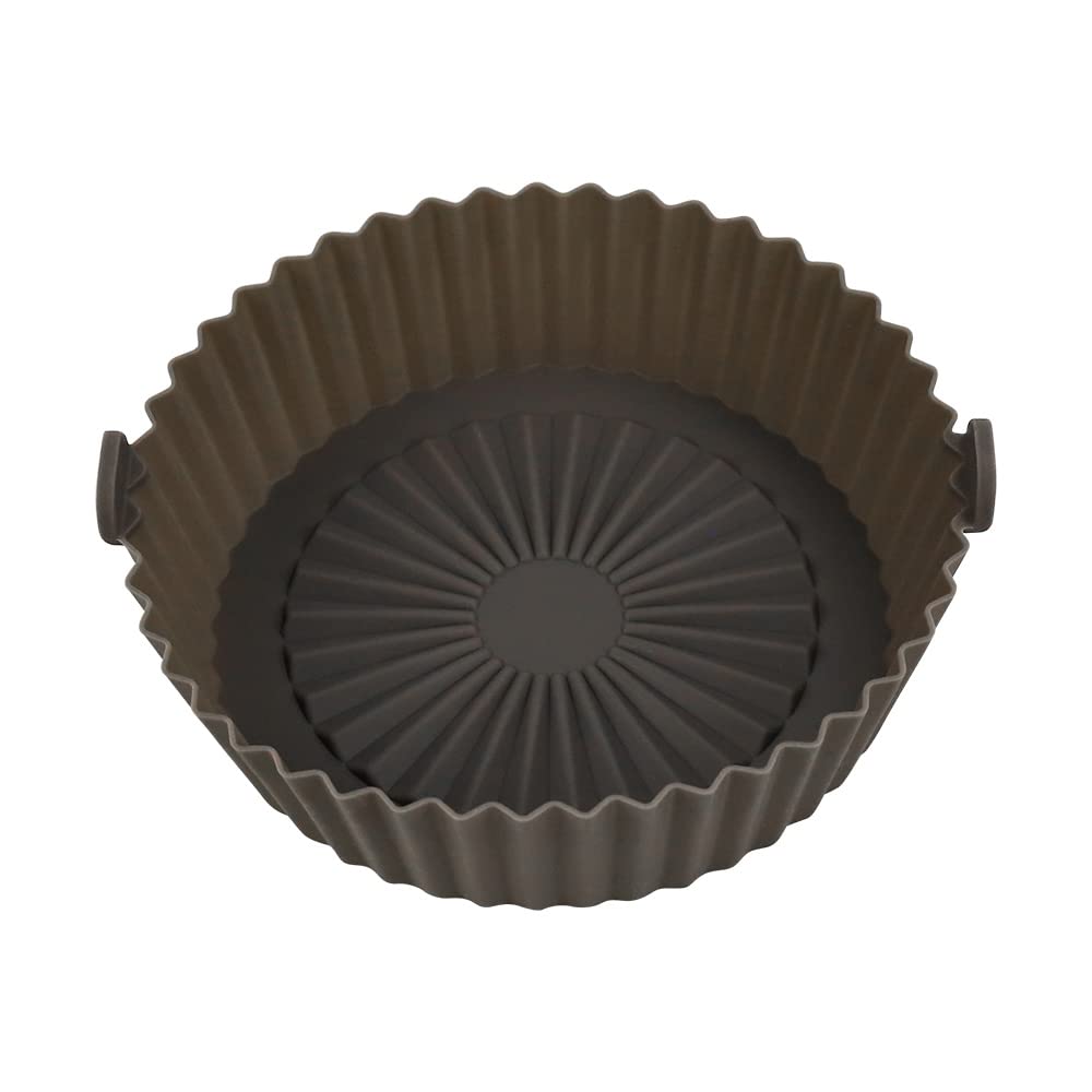 Funda de silicona para freidora de aire de 16,5 cm ideal para recetas diarias y saludables