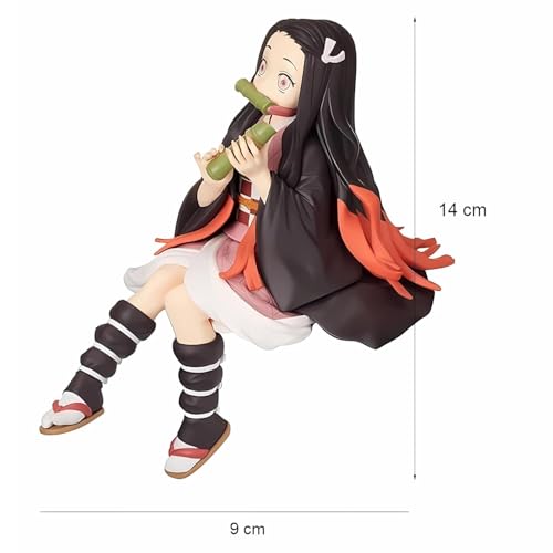 Image of Awestuffs Nezo Sitting Action Figure Limited Edition for Car Dashboard, Decoration, Cake, Office Desk & Study Table