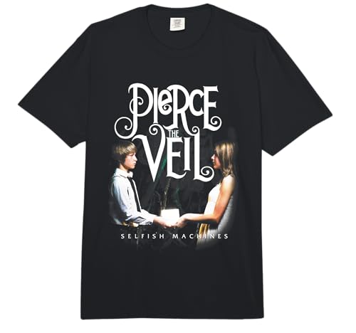Official Pierce The Veil Selfish Machines Comfort Colors Adult Heavyweight T-Shirt