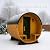 Backyard Discovery Paxton 4-6 Person Traditional Cedar Outdoor Barrel Sauna with Electric Sauna Heater, Front Porch, Sauna Rocks, Dry Heat, Steam Sauna, LED Lights, Wi-Fi Panel, Sauna Accessories