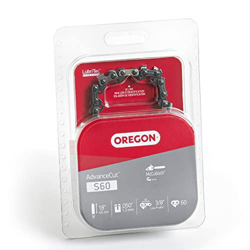 Cadena Oregon S60 semicincel con eslabones de 45,7 cm de paso constante y guiado estable 4