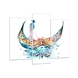 Nos tableaux déco ARTTOR peuvent décorer littéralement n’importe quelle pièce. Grâce à l'utilisation d'encres de haute qualité, nous obtenons une profonde saturation des couleurs, et l'image combinée au verre obtient un effet 3D étonnant. Le tableau en verre est prêt à être suspendu au mur. Il est équipé d'un support métallique permettant une installation pratique et d'entretoises en mousse. Les produits ARTTOR sont une nouvelle tendance en matière de design d'intérieur appelée wall art.