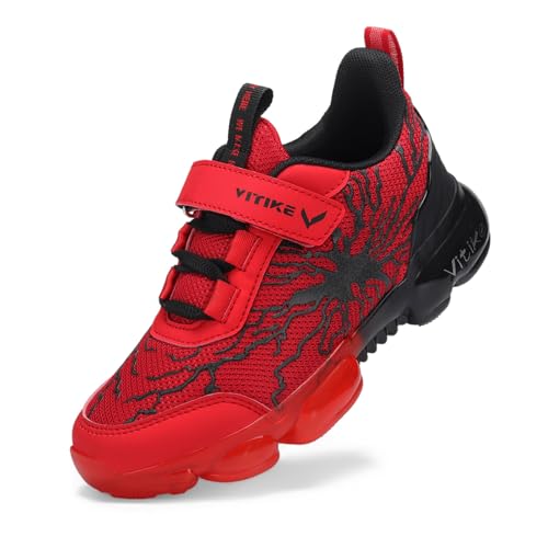 Image of VITUOFLY Boys Girls Sneakers Kids Mesh Lightweight Running Tennis Shoes