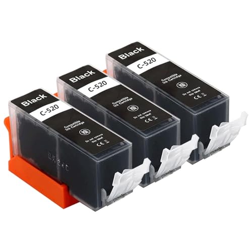 Cartouche d'encre compatible PGI-520BK pour imprimantes Pixma MP560 MP980