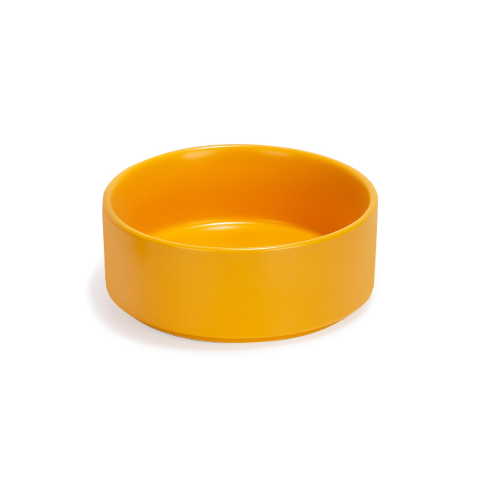 Gamelle en céramique pour chien et chat bol jaune de rechange 382g