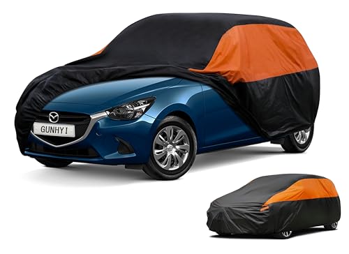Image of GUNHYI Waterproof Hatchback Full Car Cover Custom Fit Mazda 2