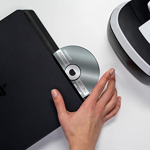 Maxell 634045 Dvd-Rw Blank Disc - Rewritable 4.7 Gb With Slim Jewel Case, 120Min & Max Up To 4X, Superior Archival Life Digital Storage Playback & Up To 1000 Rewrite thumb #4