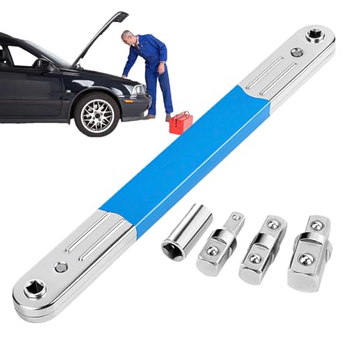 Outil d'extension de clé à douille – Clé décalée à portée serrée, prise en main antidérapante | Outil d'extension de précision offrant un accès facile aux espaces de fixation confinés, pour intérieur