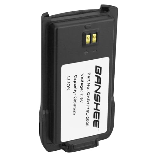 Banshee Replaces HYT BL1719 LI-ION Battery 2000MAH for HYT TC-508 TC518 TC580