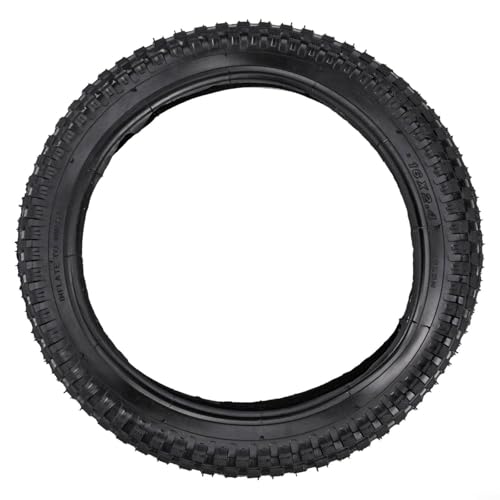 BlissfulAbode Neumáticos de bicicleta, tubos de bicicleta, neumático de rueda de 16 pulgadas x 1.75/2.4, tubo interior exterior para bicicletas infantiles (neumático exterior de 16 x 2.4)