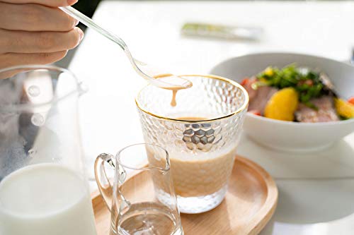 Posate Heavyweight Plastic Spoons, Clear, 100 Count #TOP4