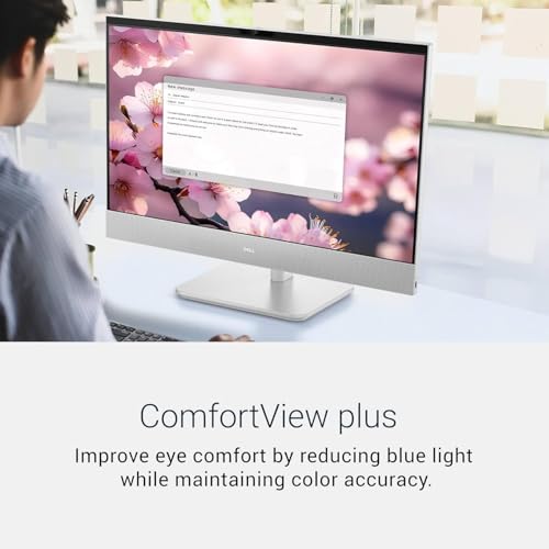 Image of Dell 27 All-in-One Desktop Computer, Intel Ultra 7 355 8-Core AI Processor, 23.8 inch FHD WVA Anti-Glare Display, Wi-Fi 7, Bluetooth 6.0, Windows 11 Pro for Business (64GB RAM | 2TB SSD)