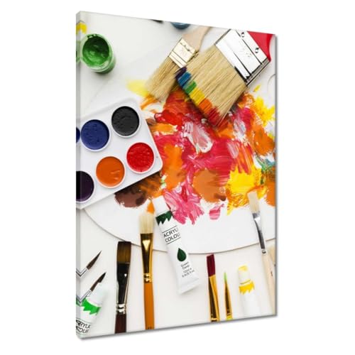 Peinture imprimée sur toile école 50x70 cm N° H10625M_PC1H - Décoration murale