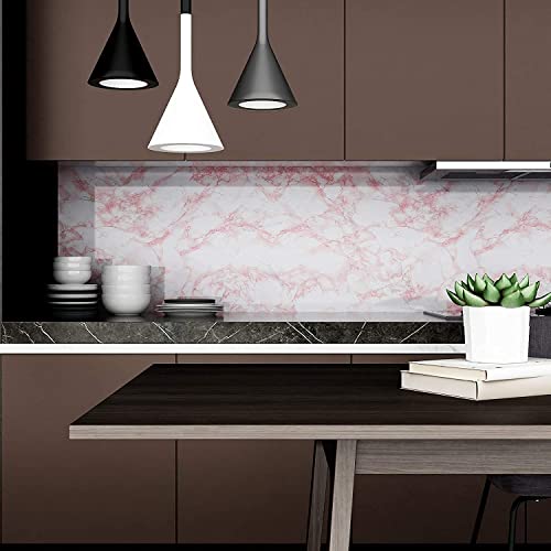 Image of Barebeauty 60 x 200 cm Kitchen Wallpaper, Self Adhesive Oil Proof Waterproof Wall Sticker for Kitchen, Anti-Mold Heat Resistant Backsplash Wall Covering (Pack of 2, 25.84 Sq. Ft. Approx)