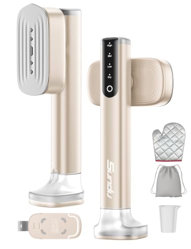 Image of Sundu Travel Steamer for Clothes,(180 ml+100 ml) 2 Tanks,Wrinkle Removal