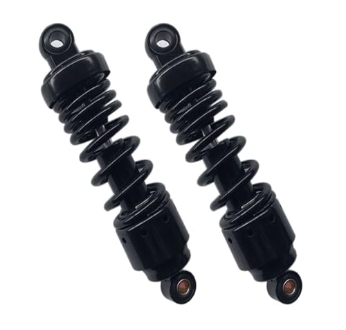 Amortisseur moto rétro 265mm suspension contre les vibrations noir 10.4