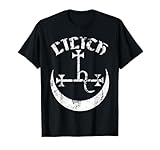 Lilith Moon Devil Black Pagan Samael Witchcraft Occult Goth T-Shirt