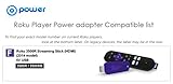 T POWER USB Power Cable Compatible with Roku Streaming Stick, HDMI (3500) 3500XB, 3600R Google Chromecast V1, V2 (2015),Designed to Power Your Roku Chromecast Streaming Stick from TV USB Port - Image 5