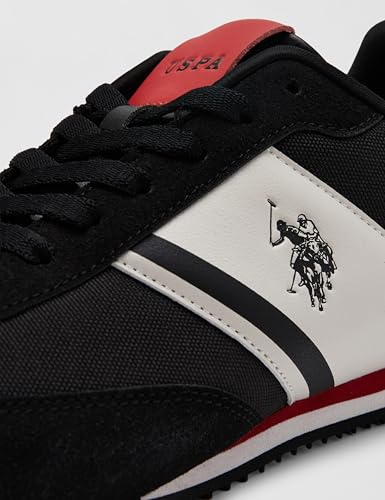 Image of U.S. Polo Assn. Mens VADLER|Black Stylish Casual Sneaker Shoes for Man