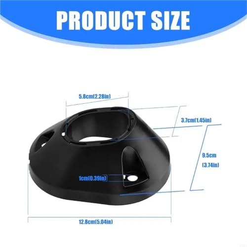 Cubierta de escape resistente al calor CLICK160 protector ABS 6