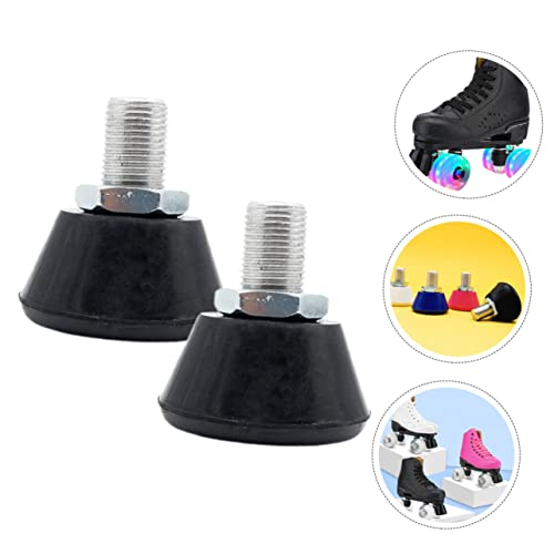 BESPORTBLE 2 Pares Bloco De Freio De Rolo Protetor De Dedo Do Pé De Patinação Gumball Paradas De Ded