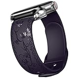 Women floral band compatible with Apple watch flower bands 38mm 40mm 41mm 42mm 44mm 45mm 49mm,DATIMI