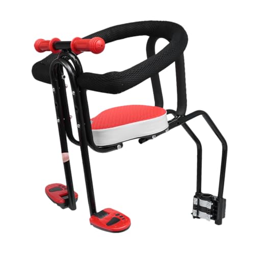 WOONEKY Baby Bike Seat Front Bike for Toddler Kids+bicycles Toddler Bike Rear Seat Simple Kid Bike Baby Seats for Infants Toddler Seat Bike Cover Kid Seat Child Red Mountain Bike Deal