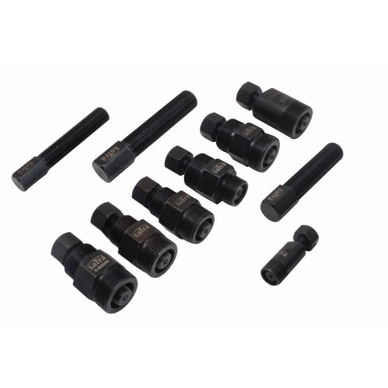 SIO Juego Extractor Plato Magnético y Volante Magnético Motos 15 Piezas – Kit Extractores Universales para Encendido, Alternador y Rotor Moto