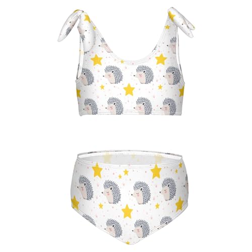 Image of Girls Tankini Swimsuit Bathing Suit Two Piece Bikini Summer Beach Swimwear with Adjustable Strap 3-12 Years