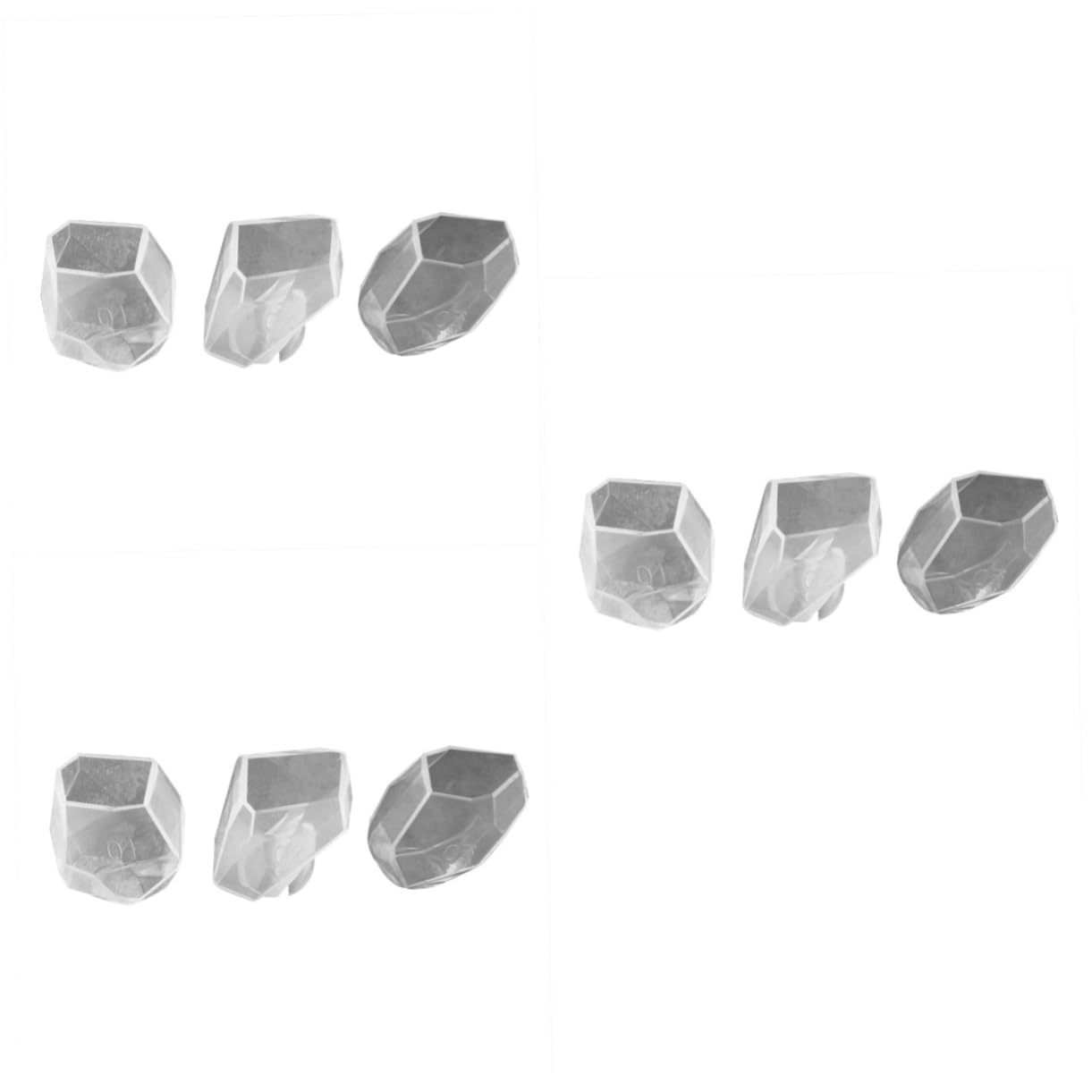 STOBOK 3 Pezzi Di in Silicone Flessibile A Forma Di Diamante Per La Creazione Di Gioielli in Resina Divertimento Artigianale