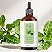 Blusheva Beauty Peppermint Essential Oil Blend (120ml) – Peppermint, Mentha Haplocalyx & Rosehip Oil – Aromatherapy Oil for Diffuser, Massage, Spa, Hair & Skin – Refreshing Scented Oil with Dropper