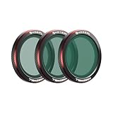 Freewell 3-Pack Magnetic ND/PL Filters for DJI Neo 2 – Includes ND8/PL, ND16/PL & ND32/PL – Polarized Filters for Improved Exposure and Glare Reduction.