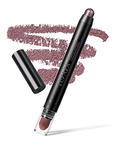LUXAZA Eyeshadow Stick Makeup Pen,Soft & Smooth Creamy Metallic Eyeshadow Pencil Crayon,Waterproof Shadow Pen Stick