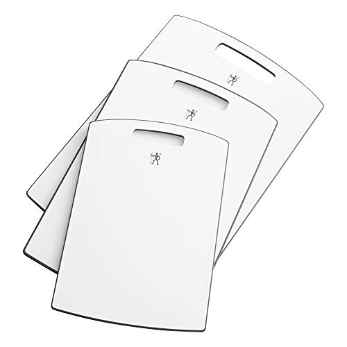 Set de 3 tablas de cortar de plástico gris miniatura 1
