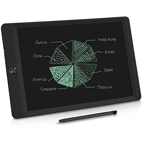 Entomy LCD Writing Tablet, 10 Inch Portable Electronic Writing Drawing Board Doodle Pads