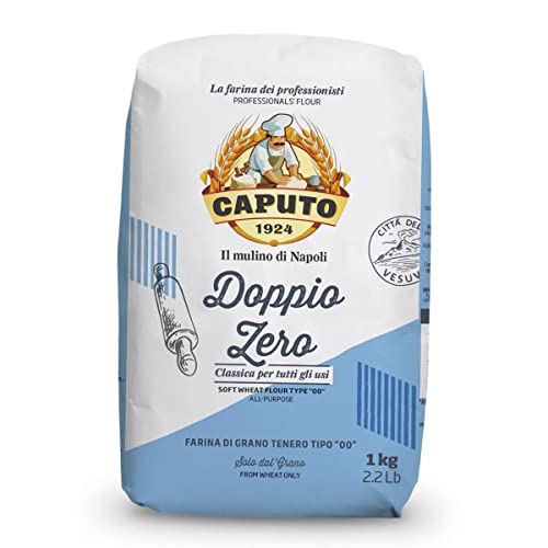 Farinha Caputo Clássica 1kg Pack com 3 Unidades