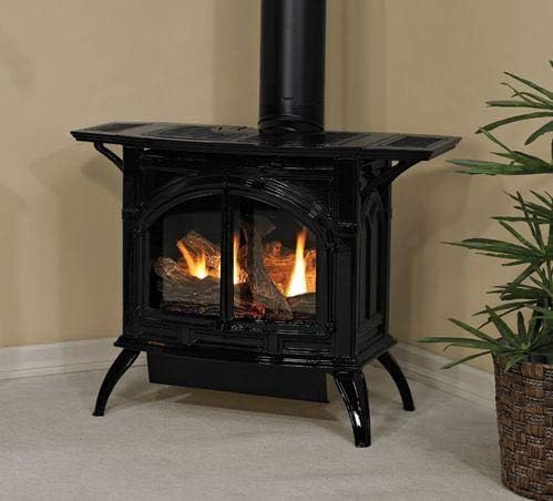 Empire Comfort SystemsHeritage Cast Iron Matte Black Stove DVP20CC30FN - Natural Gas