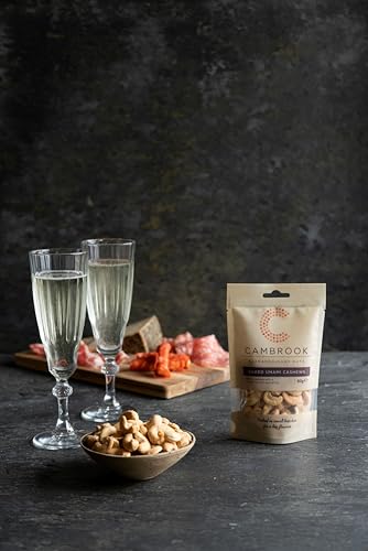 Cambrook - Gebackene Umami-Cashewnüsse, 80-g-Beutel, 9er-Pack