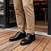 Imagen de DXSYGMBN Zapatos Oxford Hombre Clásicos De Cordones para Oficina