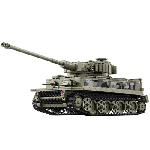 Carro armato militare, modello di mattoncini da costruzione, 968 pezzi,