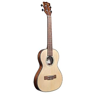 Kala Ukulélé ténor de voyage en épicéa massif avec housse de transport, accordeur Kala et chiffon de polissage Lumintrail - Les Beatles, Paul McCartney, John Lennon, RIngo Starr, George Harrison Kala Ukulélé ténor de voyage en épicéa massif avec housse de transport, accordeur Kala et chiffon de polissage Lumintrail – Image 3