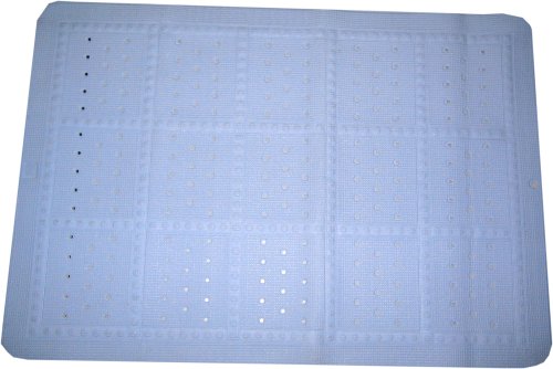 Croydex (�N���C�f�b�N�X) �o�X�}�b�g XL �u���[ (BT2020-24) ���ׂ�~�߃o�X�}�b�g �Z�[�t�e�B�}�b�g �c80×��55×����0.6cm 550�� PVC�� �}���[�V�A��