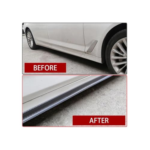 Faldón lateral de carbono para solucionar aspecto plano en BMW F30 E90 4