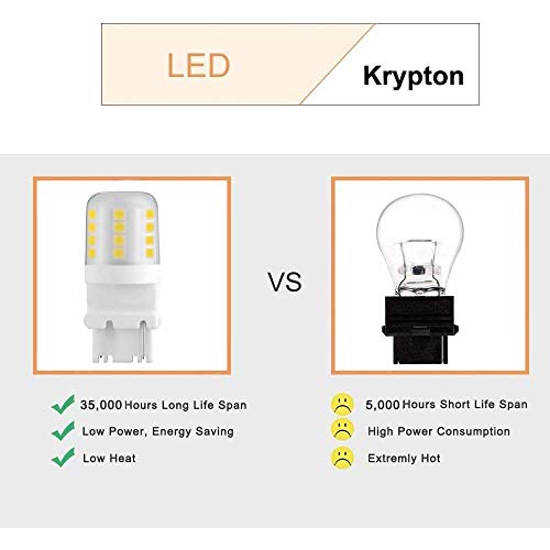 Makergroup S8 3156 Wedge Base Led Light Bulbs 12Vac/Dc Low Voltage Water Resistant Design For Outdoor Landscape Lighting Pathway Deck Step Paver Lights,Driveway Lights 4W Warm White 2700K-3000K 6-Pack #TOP6