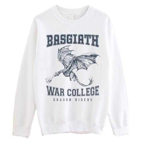 Basgiath War College Sweatshirt, Fourth Wing Book Dragon Rider Rebecca Sweater, Bookish Sweatshirt