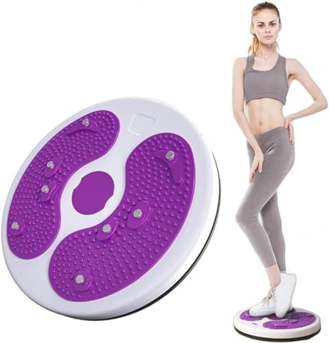 Tabla de giro para ejercicio AB Twister con estimulación de acupuntos magnéticos para abdomen