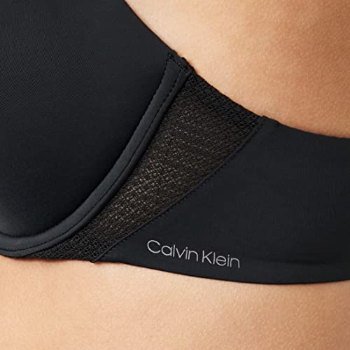 Calvin Klein Damen Push-Up BH mit Bügel in Schwarz
