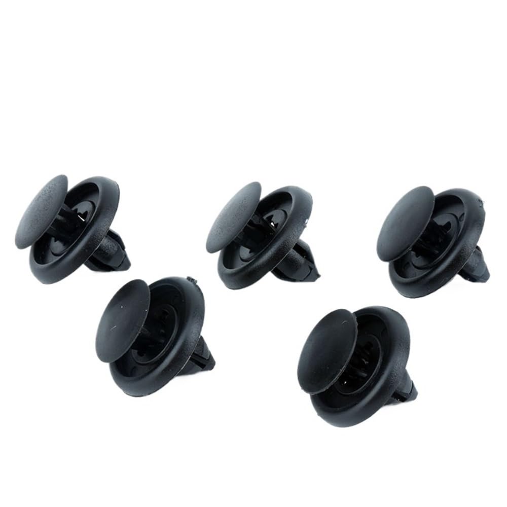 GLBMLMTHZP Nylon Bumper Fender Hood Retainer Clips Rivets Car Auto Fastener Clip Door Trim Panel Fits 7mm Hole Fit For Toyota 90467-07166